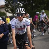 La préparation de Tadej Pogacar pour le Tour de France a été perturbée par le Covid. KEYSTONE/AP/Daniel Cole